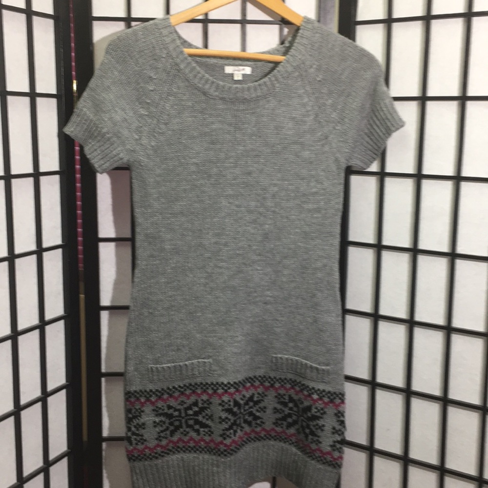 Grane Sweater Mini Dress-Adorable w/Leggings Sz M